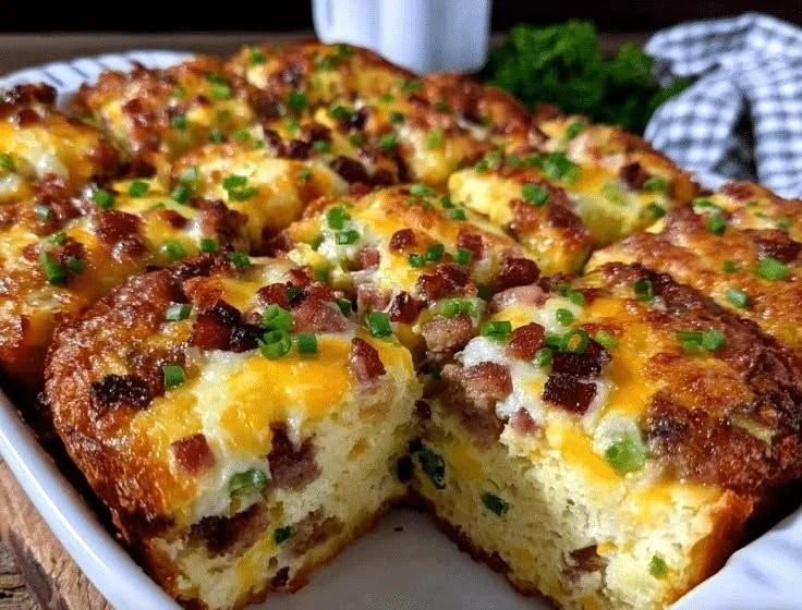 Cozy Amish Breakfast Casserole Recipe with Crispy Hash Browns