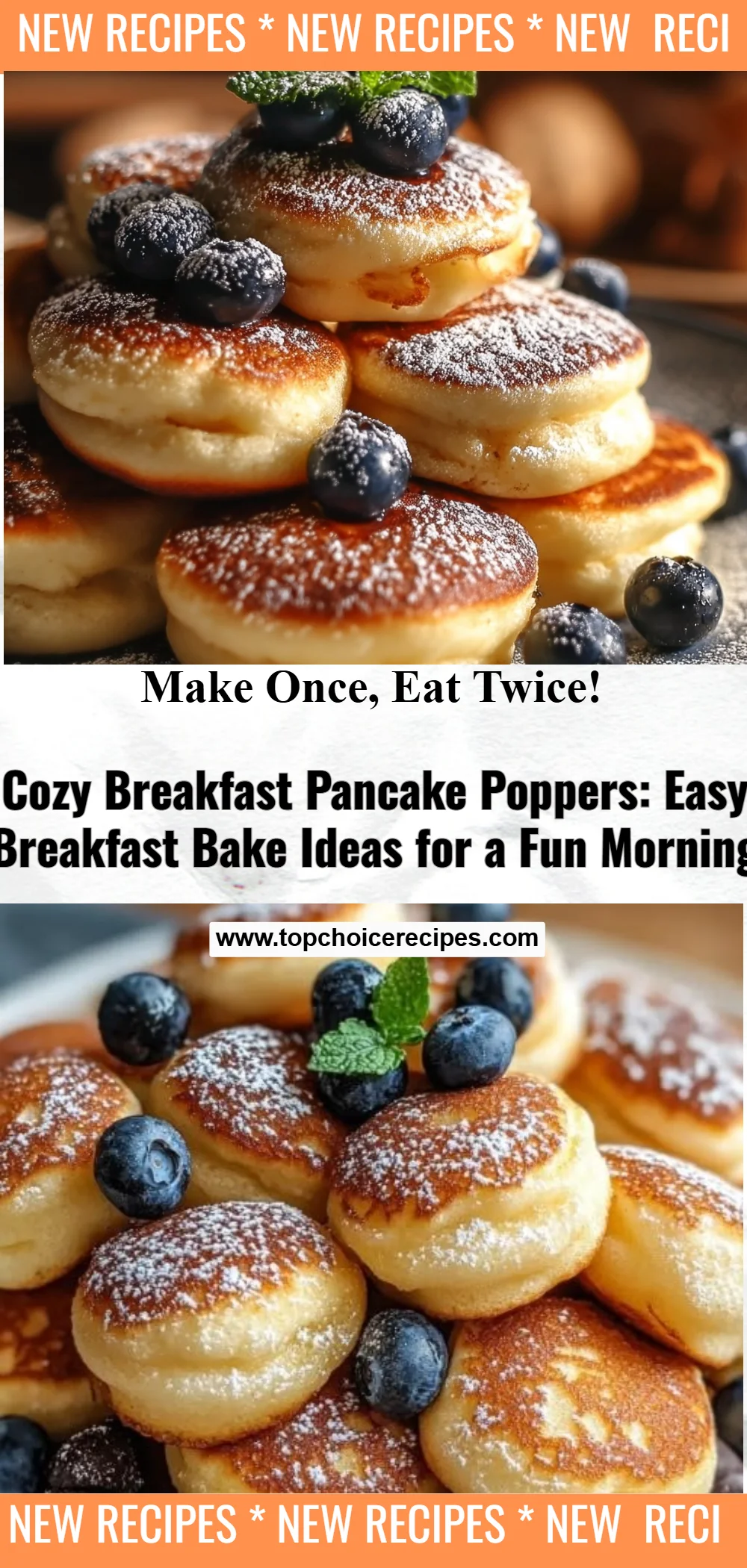 Cozy Breakfast Pancake Poppers