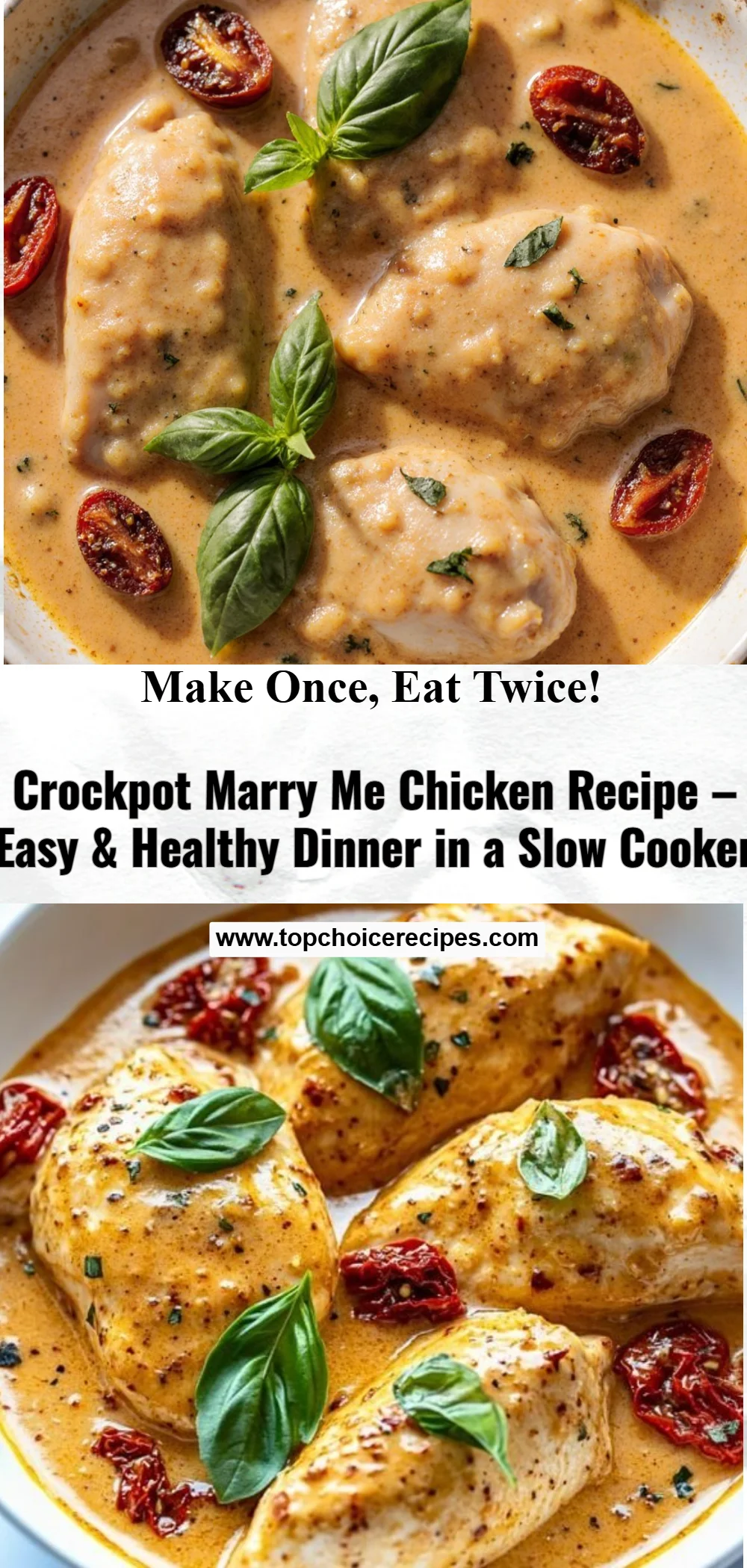 Crockpot Marry Me Chicken 5 Crockpot Marry Me Chicken