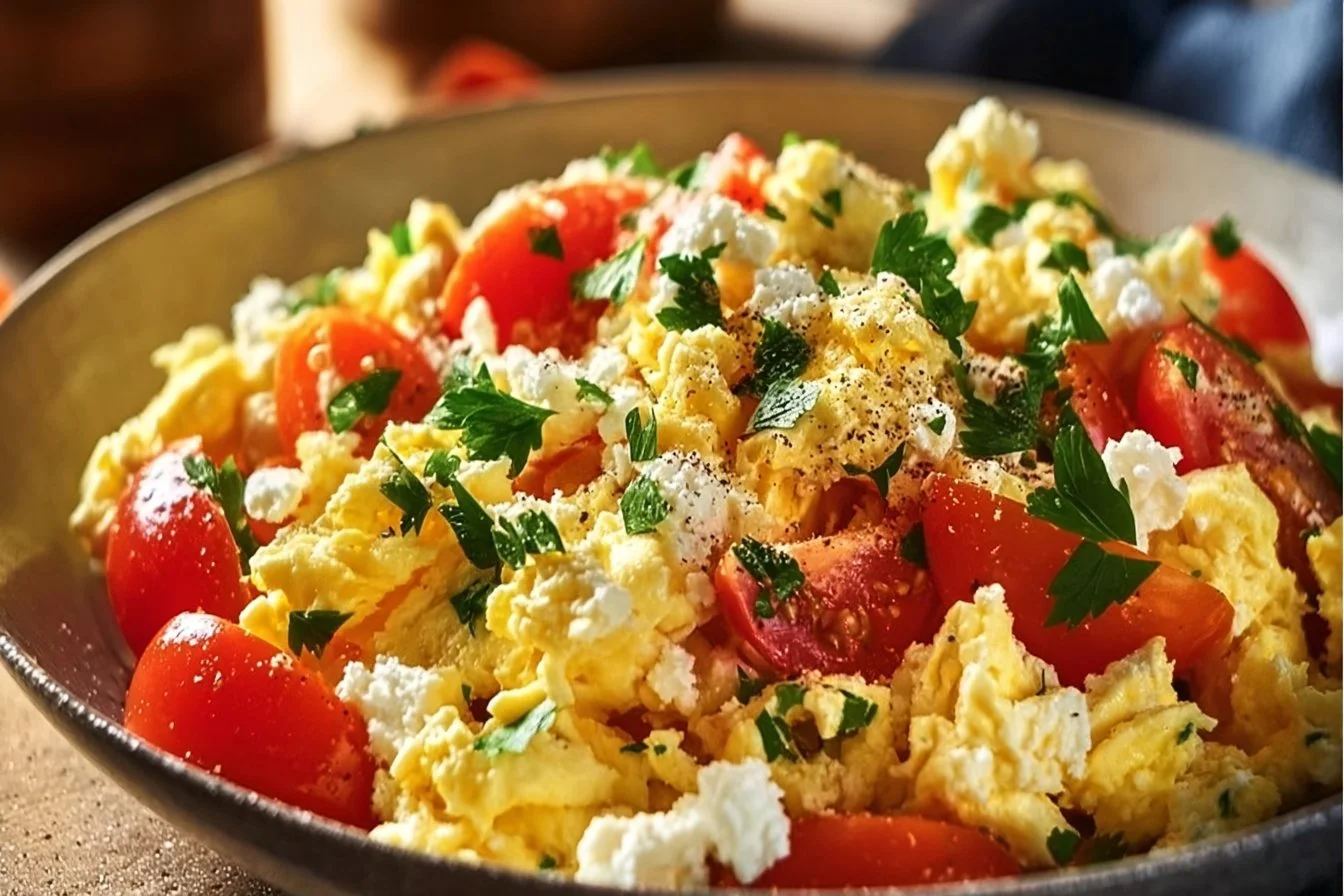 Deliciously Flavorful & Healthy Mediterranean Scrambled Eggs 6 Deliciously Flavorful & Healthy Mediterranean Scrambled Eggs