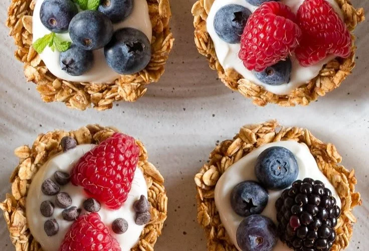 Easy Healthy Breakfast Granola Cups