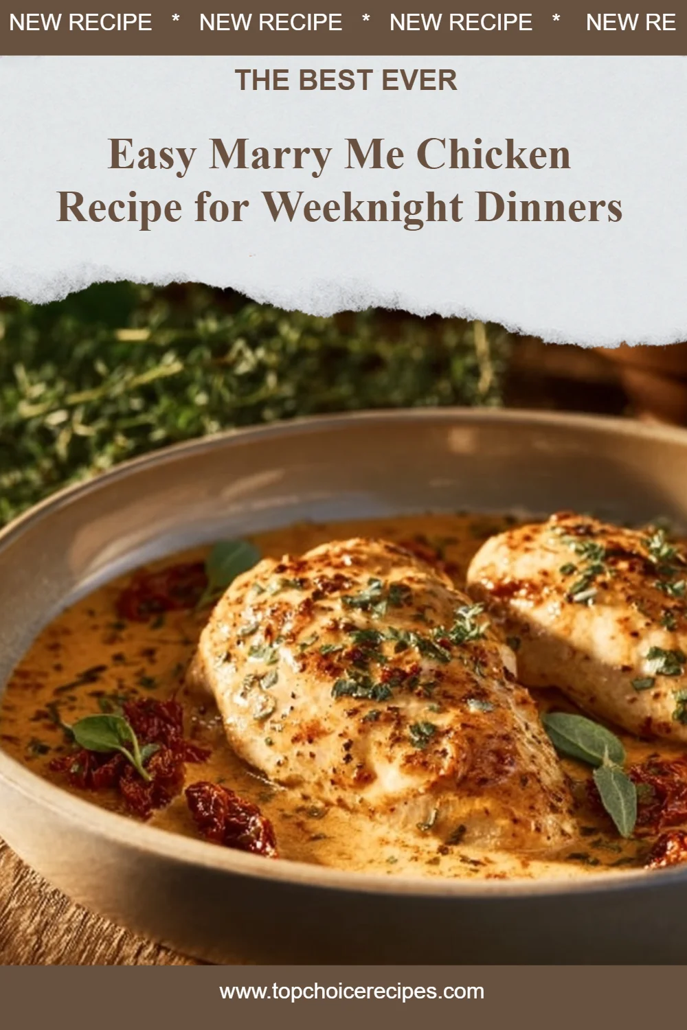 Easy Marry Me Chicken 5 Easy Marry Me Chicken