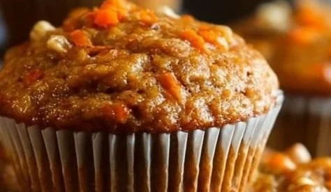 Easy One-Bowl Carrot Oatmeal Muffins 5 Easy One-Bowl Carrot Oatmeal Muffins