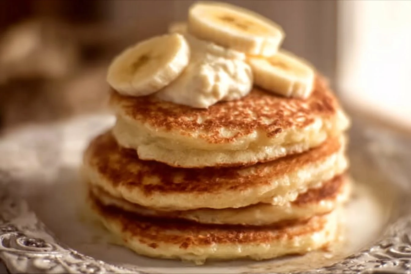 Home 5 Fluffy Banana Cottage Cheese Pancakes