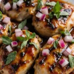 glazed honey lime chicken with avocado rice stack 2026 04 03 234120 1 Top choice recipes