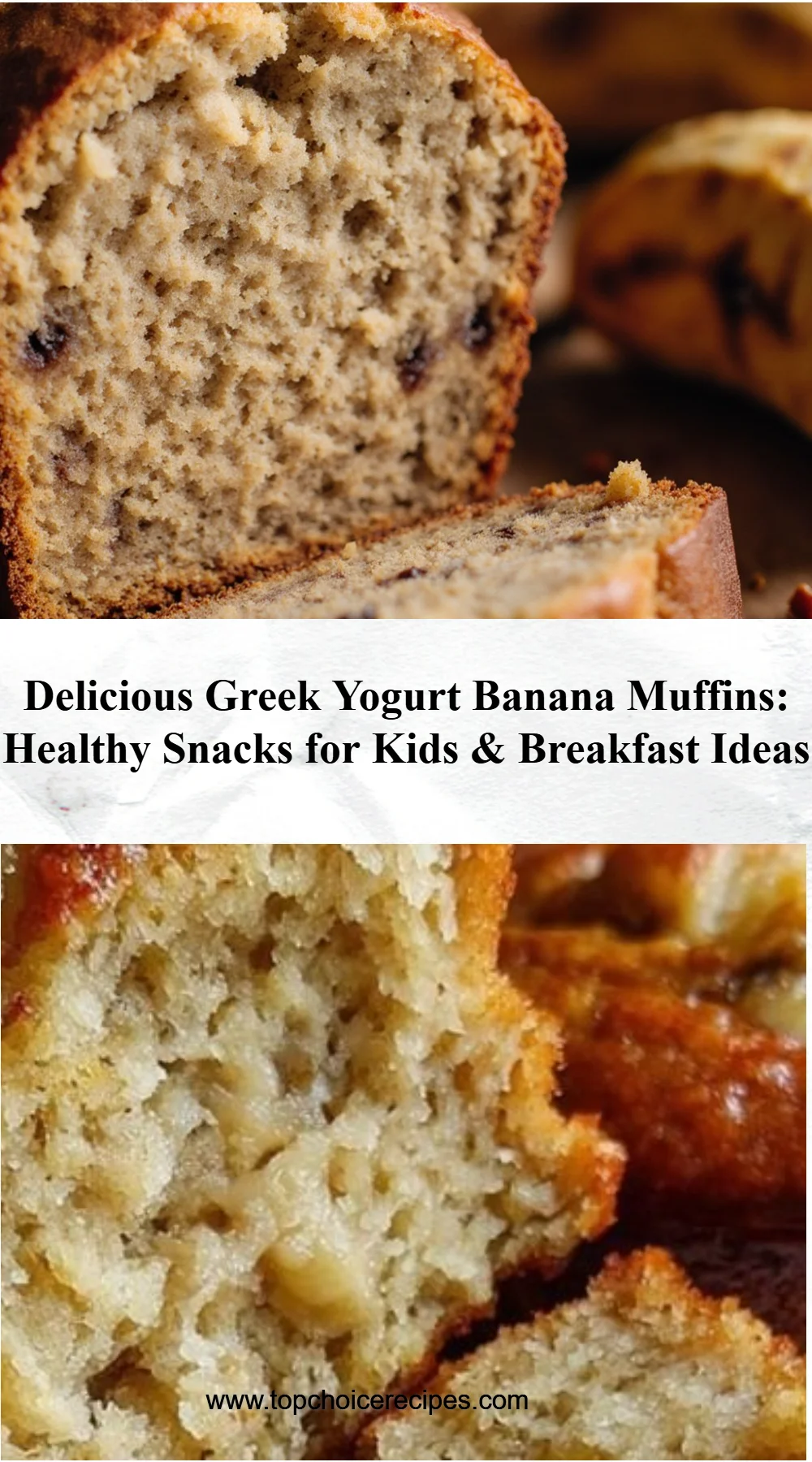 Greek Yogurt Banana Muffins 5 Greek Yogurt Banana Muffins