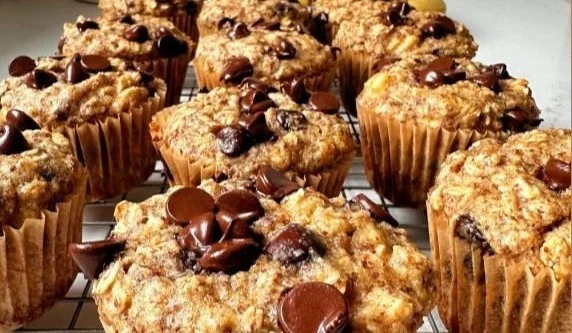 Greek Yogurt Chocolate Chip Oatmeal Muffins 7 Greek Yogurt Chocolate Chip Oatmeal Muffins