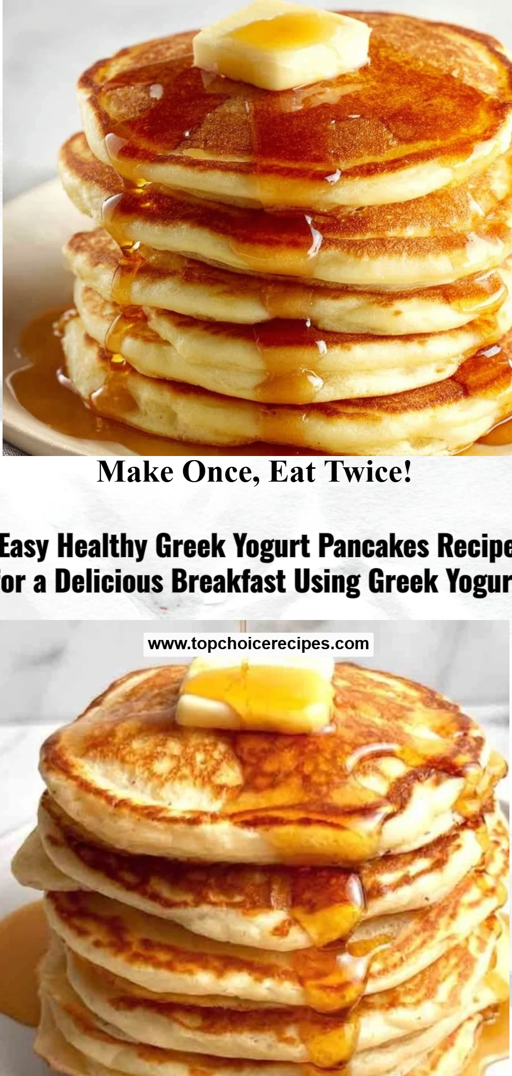Greek Yogurt Pancakes