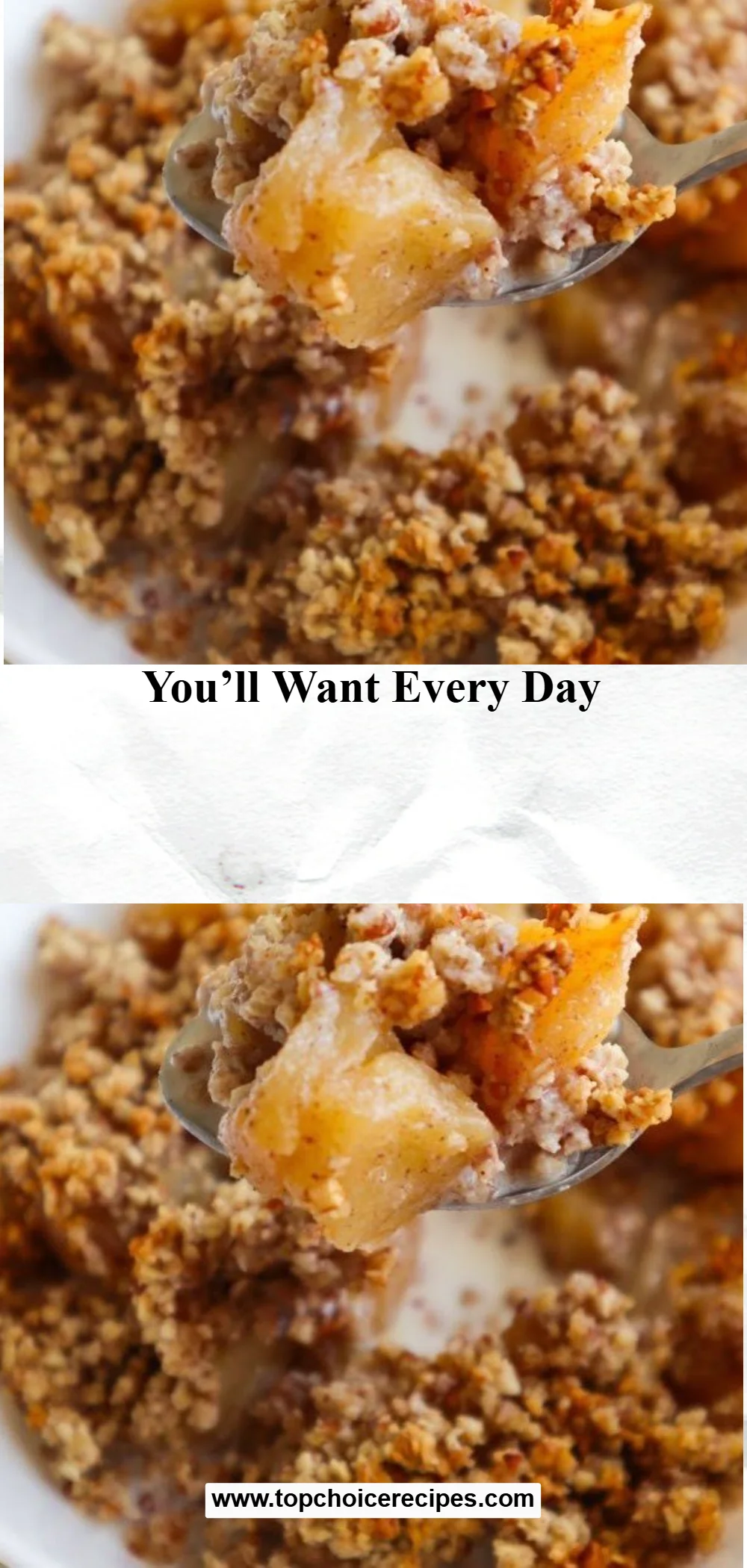 Healthy Breakfast Apple Crumble 6 Healthy Breakfast Apple Crumble