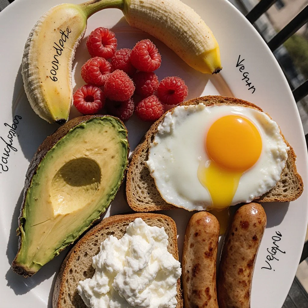 Healthy Breakfast Plate