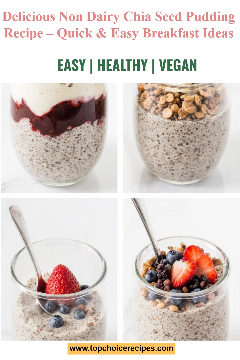 Healthy Chia Pudding