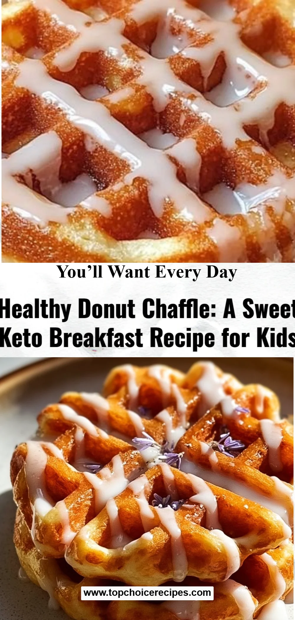 Healthy Donut Chaffle