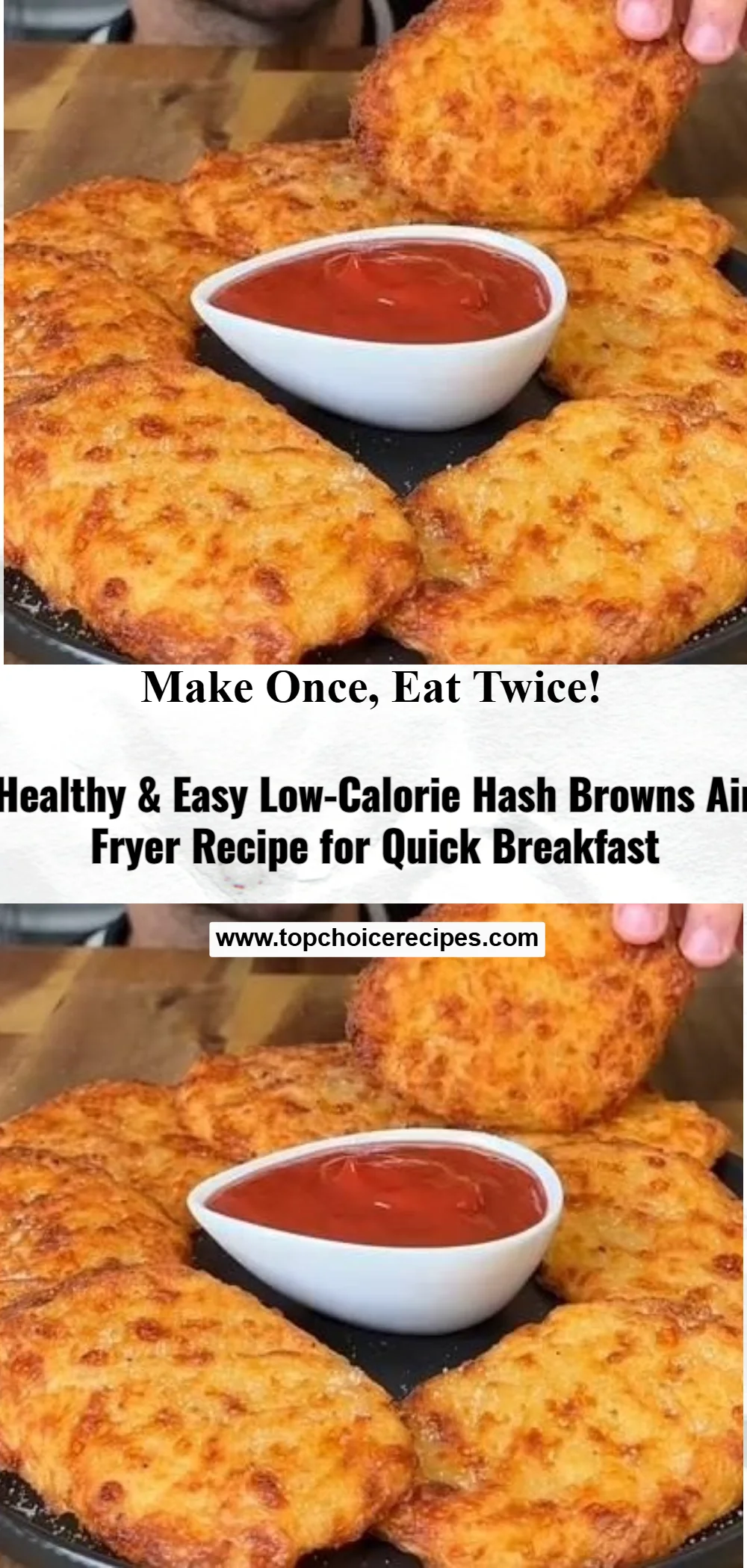 Healthy & Easy Low-Calorie Hash Browns