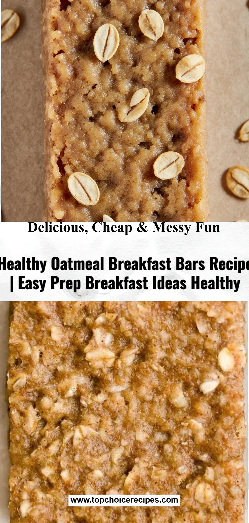 Healthy Oatmeal Breakfast Bars 6 Healthy Oatmeal Breakfast Bars