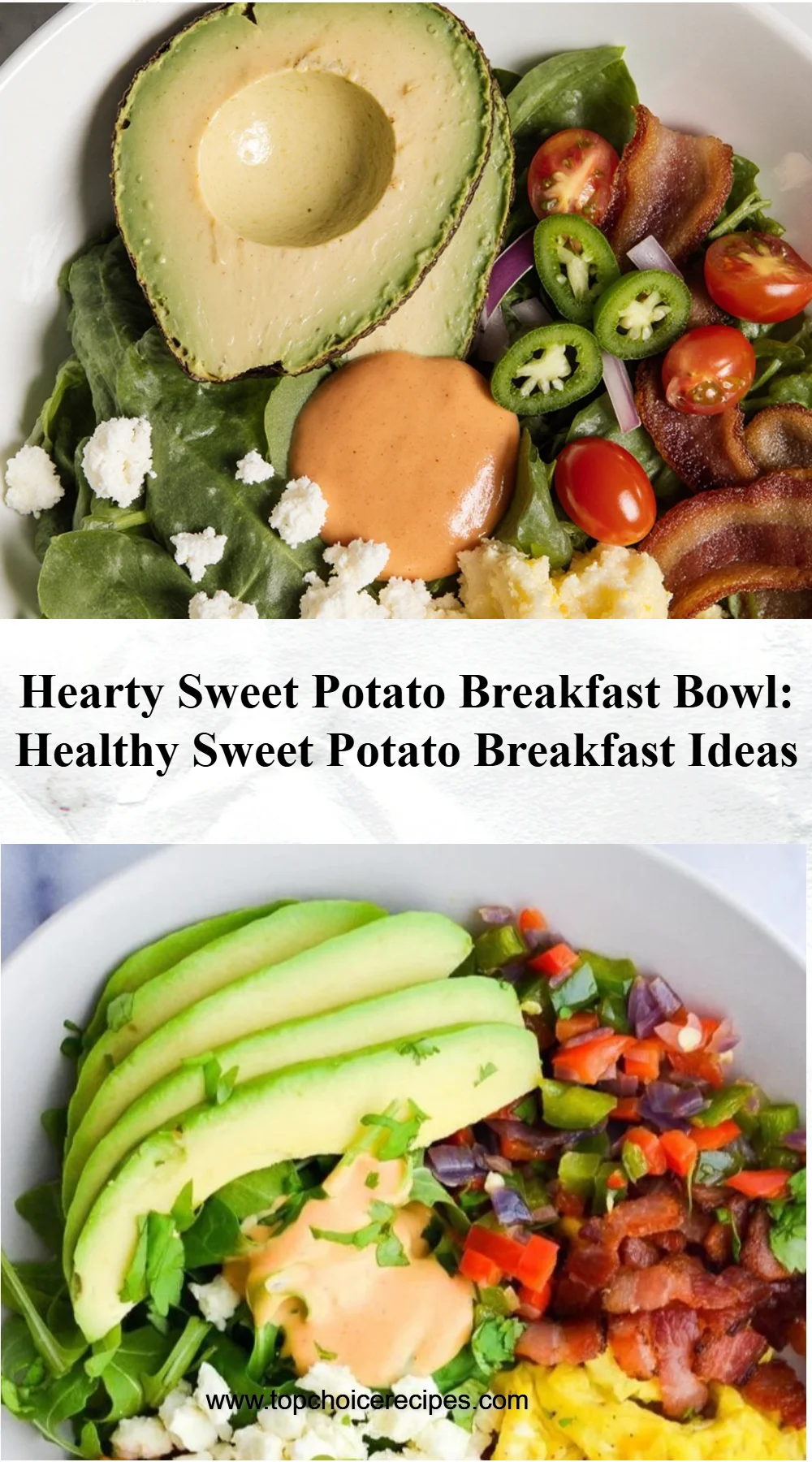 Hearty Sweet Potato Breakfast Bowl