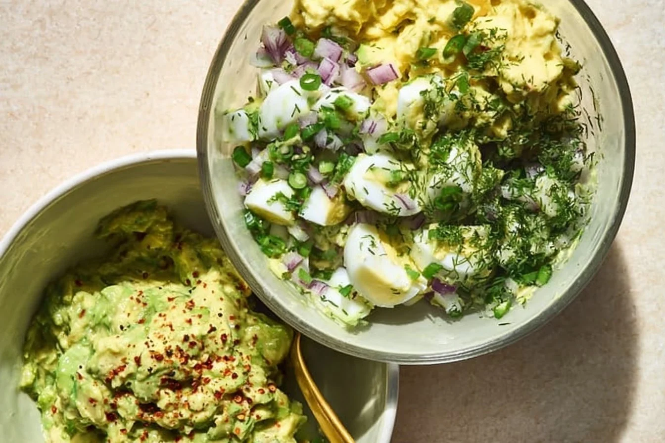 Herby Avocado Egg Salad