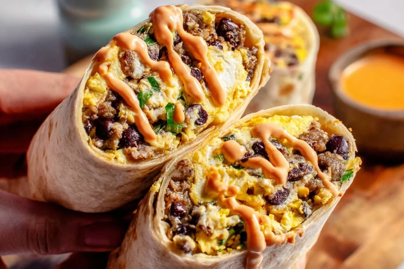 High-Protein Breakfast Burrito