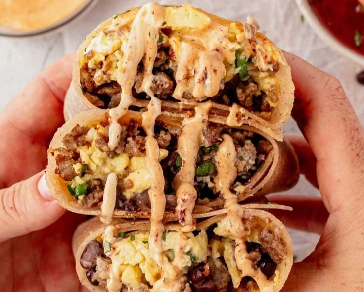 High-Protein Breakfast Burrito