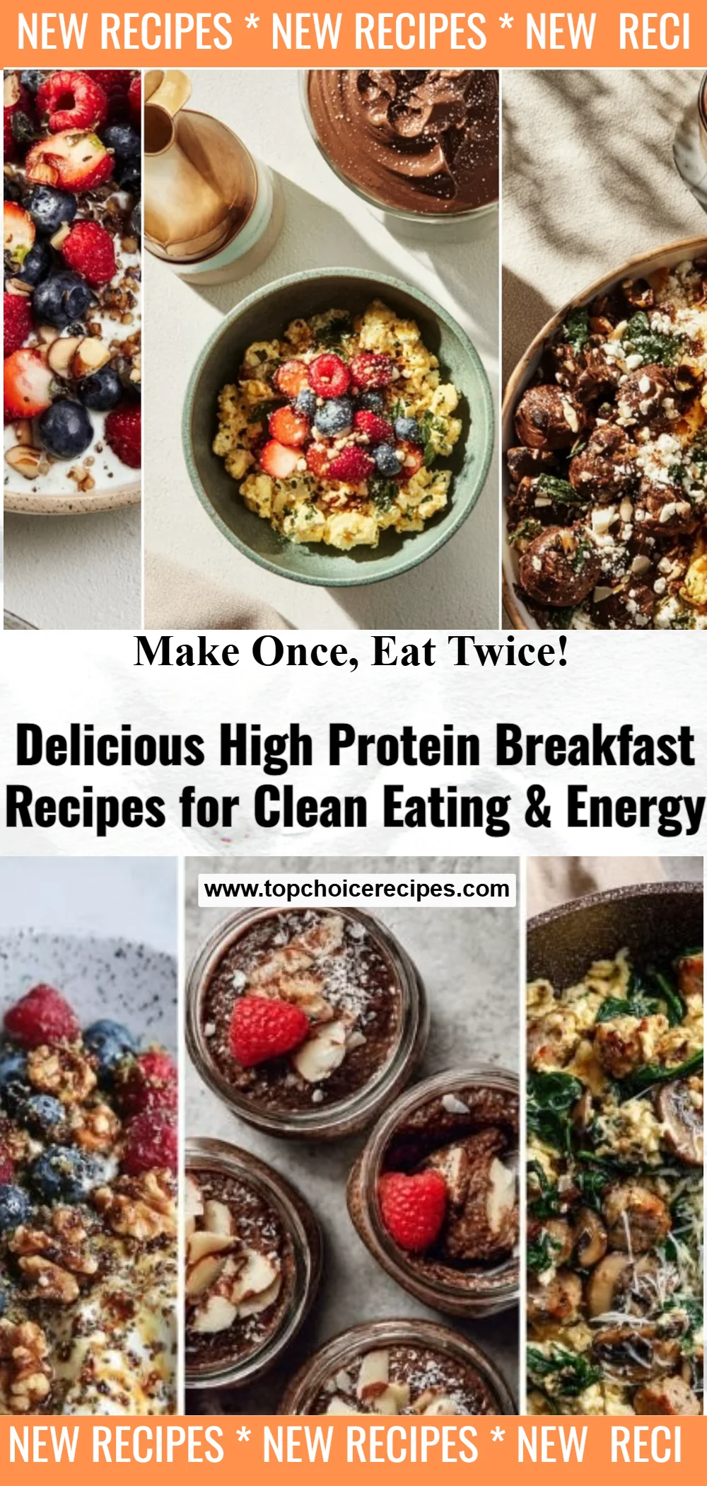 High Protein Breakfasts for Clean Eating