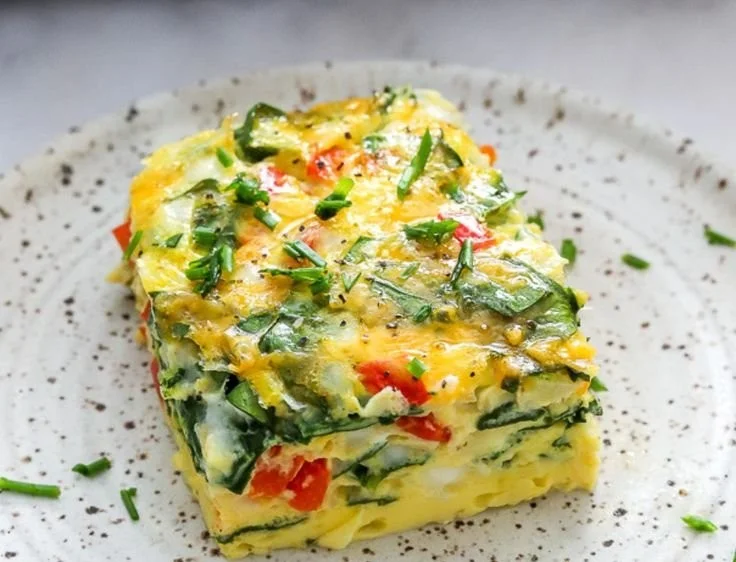 High-Protein Cottage Cheese Egg Bake