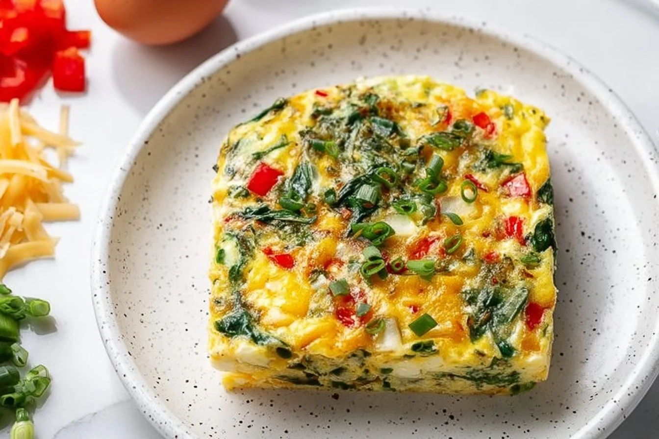 High-Protein Cottage Cheese Egg Bake