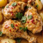 High-Protein Creamy Garlic Cheesy Chicken & Potatoes 7 high protein creamy garlic cheesy chicken potato 2026 04 03 234141 1 Top choice recipes