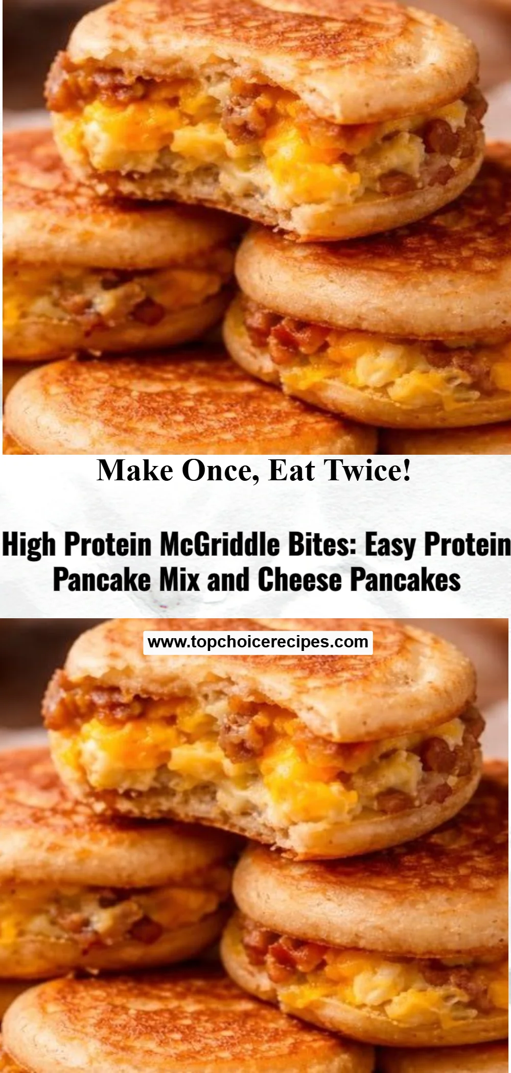 High Protein McGriddle Bites