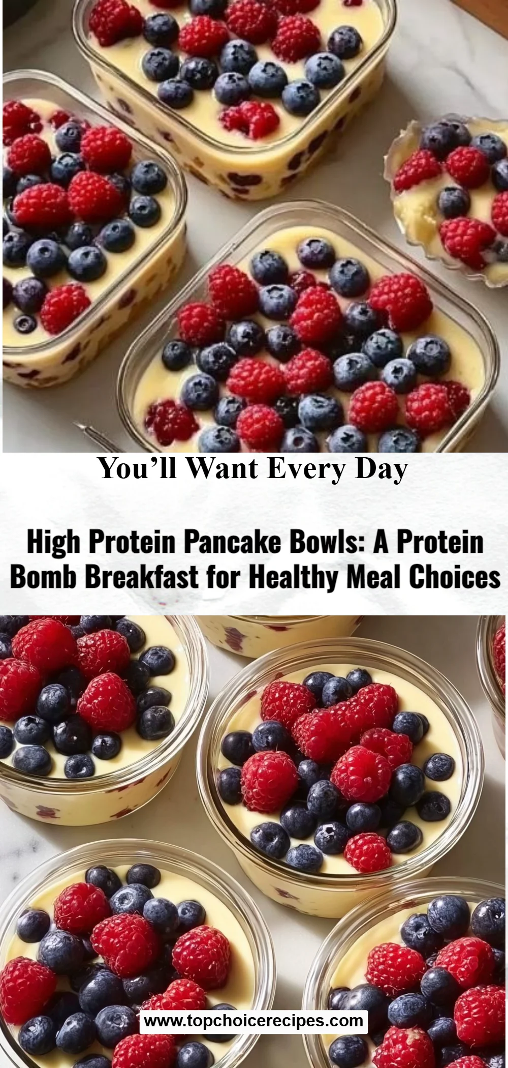 High Protein Pancake Bowls 6 High Protein Pancake Bowls