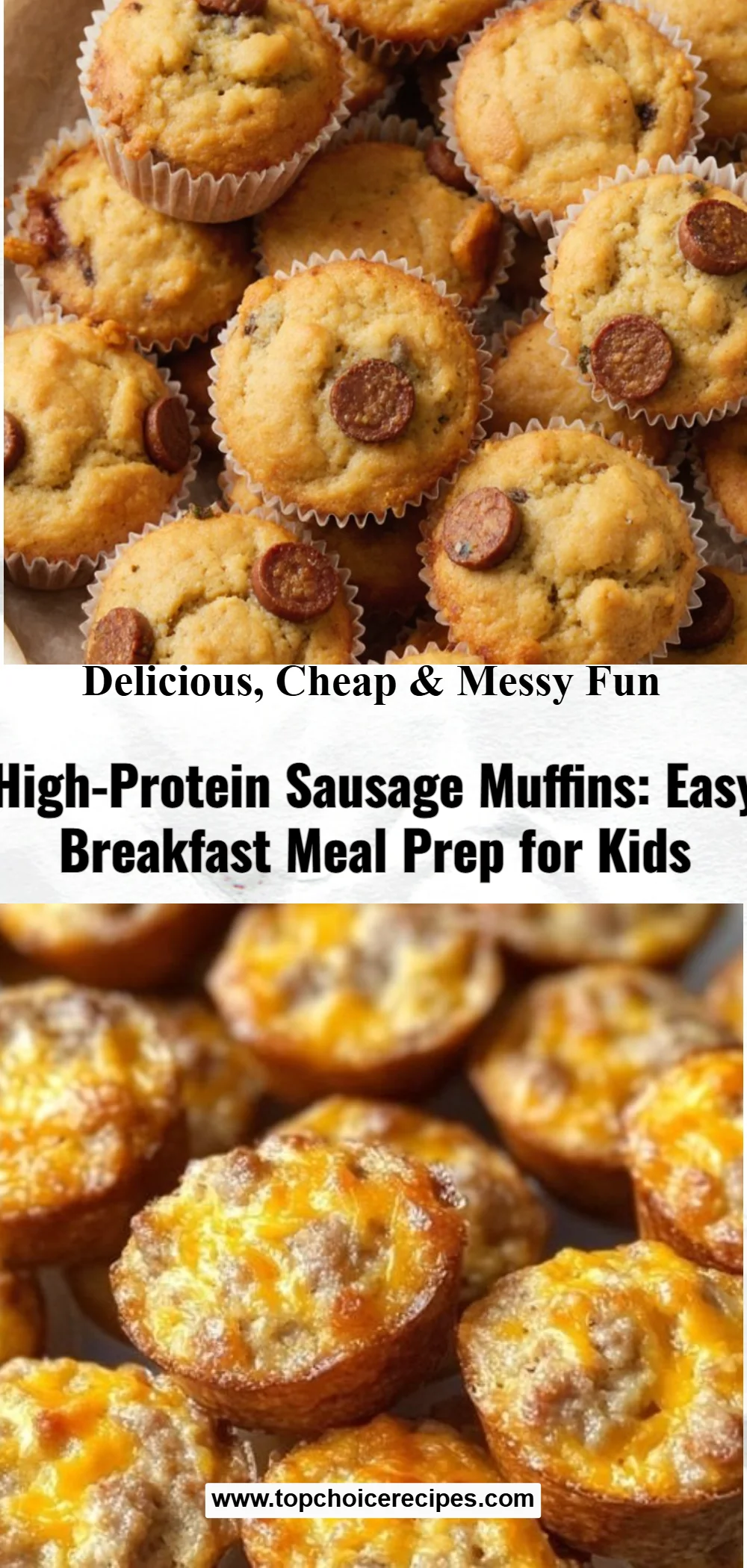 High-Protein Pancake Sausage Mini Muffins 5 High-Protein Pancake Sausage Mini Muffins