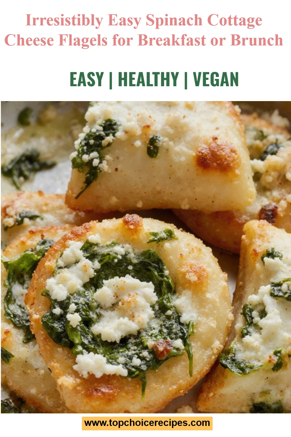 Irresistibly Easy Spinach Cottage Cheese Bagels