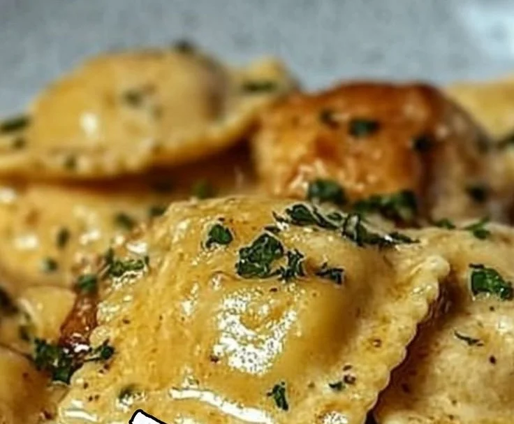 Marry Me Chicken and Ravioli