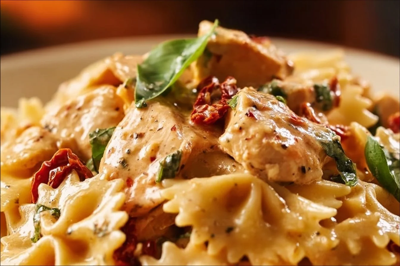 Delicious Marry Me Chicken Pasta featuring creamy sauce and tender chicken