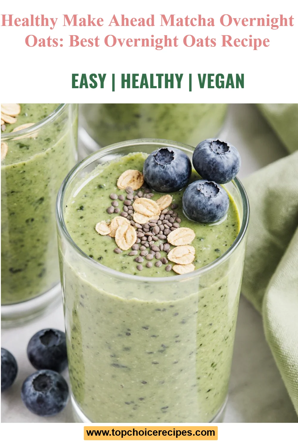 Matcha Overnight Oats