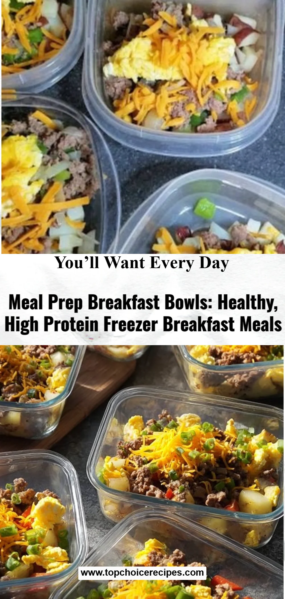 Meal Prep Breakfast Bowls 5 Meal Prep Breakfast Bowls