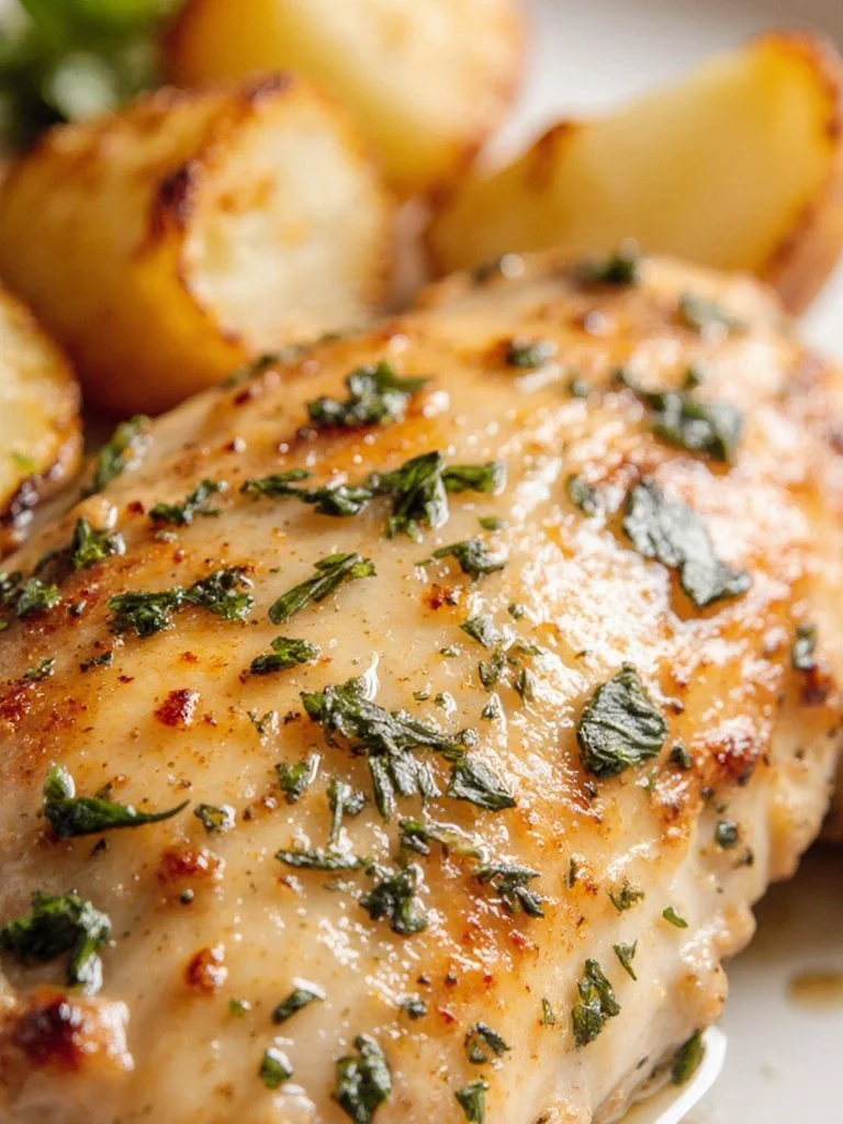 Delicious Melt in Your Mouth Chicken served on a plate