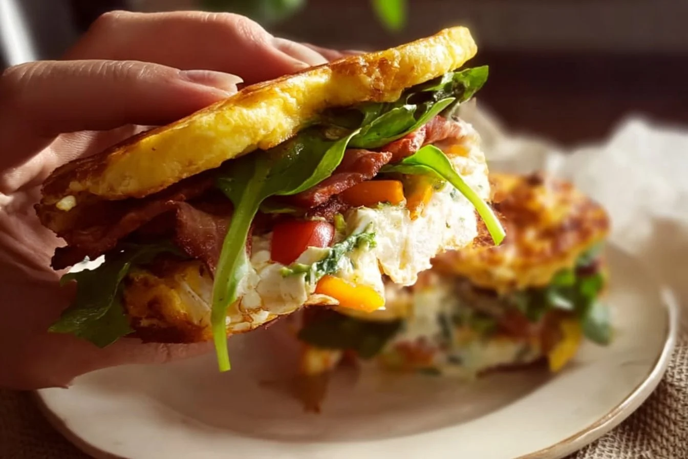 No-Carb Breakfast Sandwich