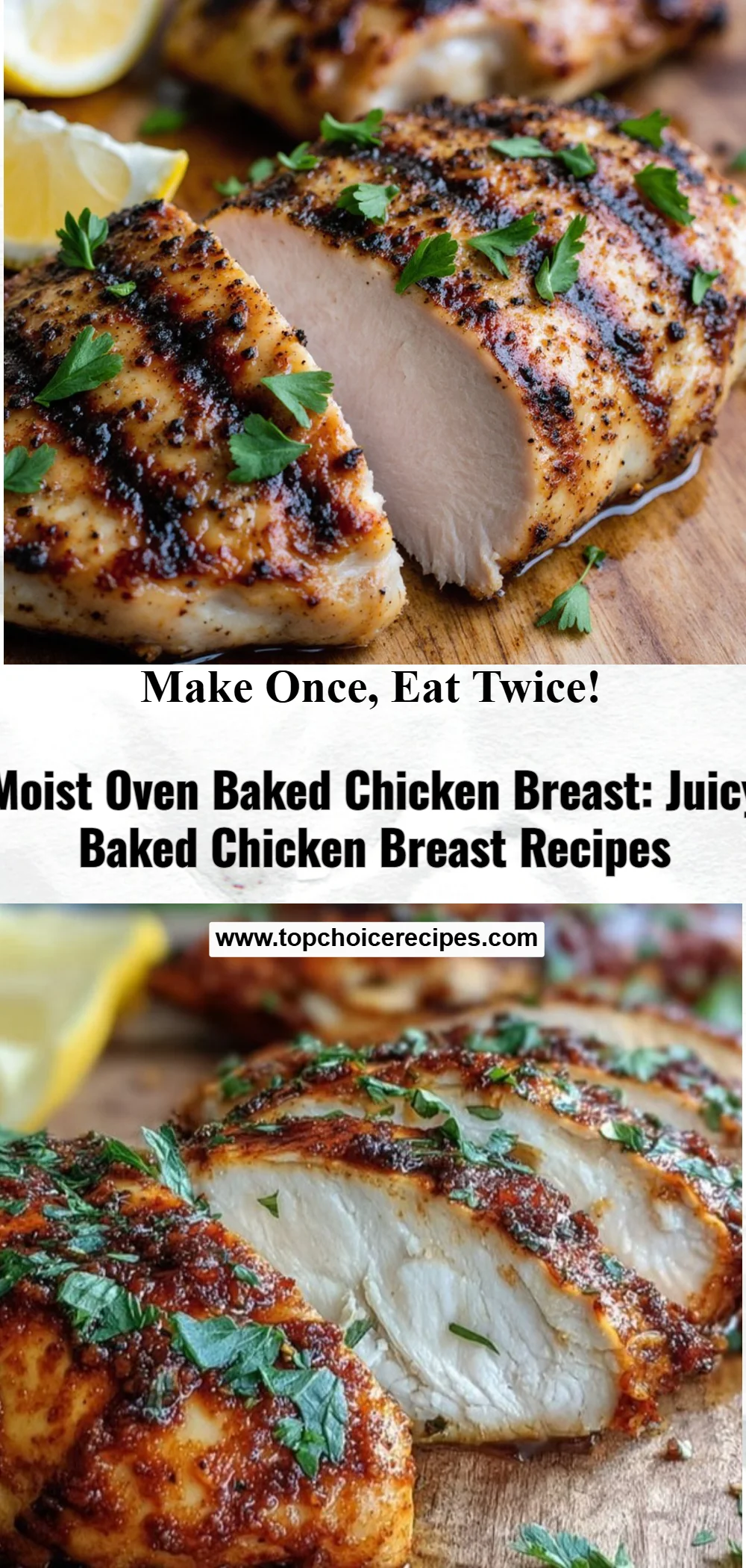 Oven Baked Chicken Breast 5 Oven Baked Chicken Breast