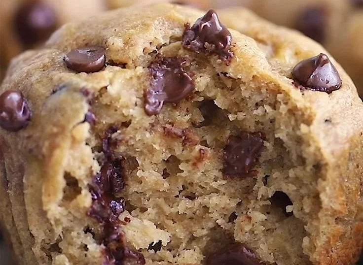 Peanut Butter Banana Muffins