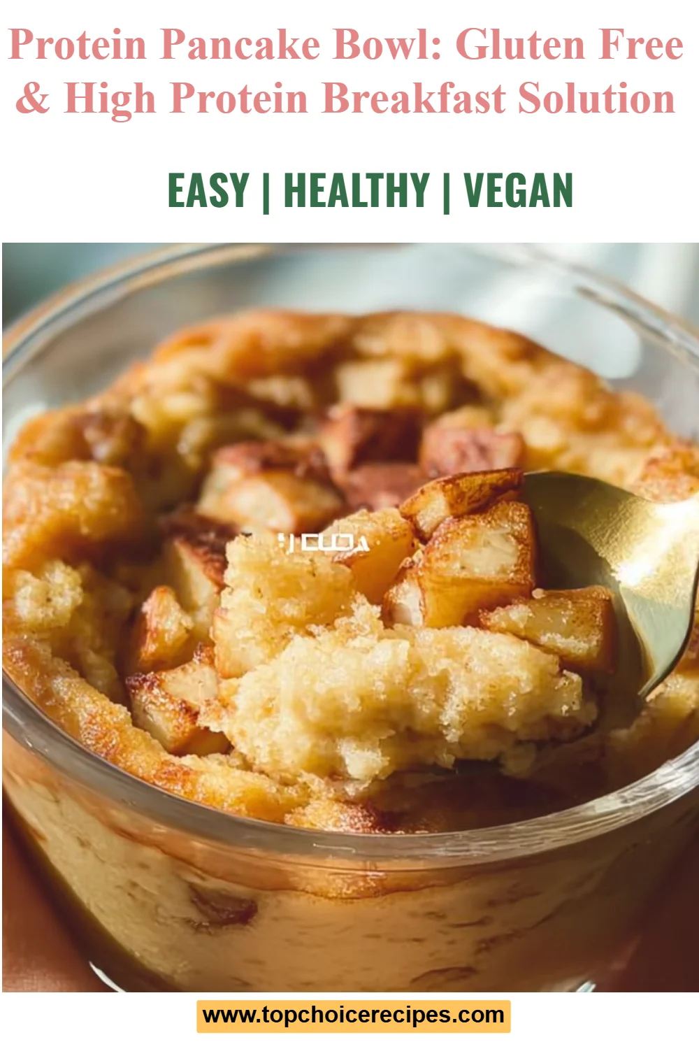 Protein Pancake Bowl