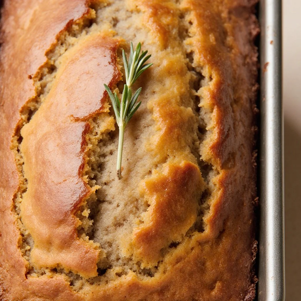 Delicious protein powder banana bread fresh out of the oven