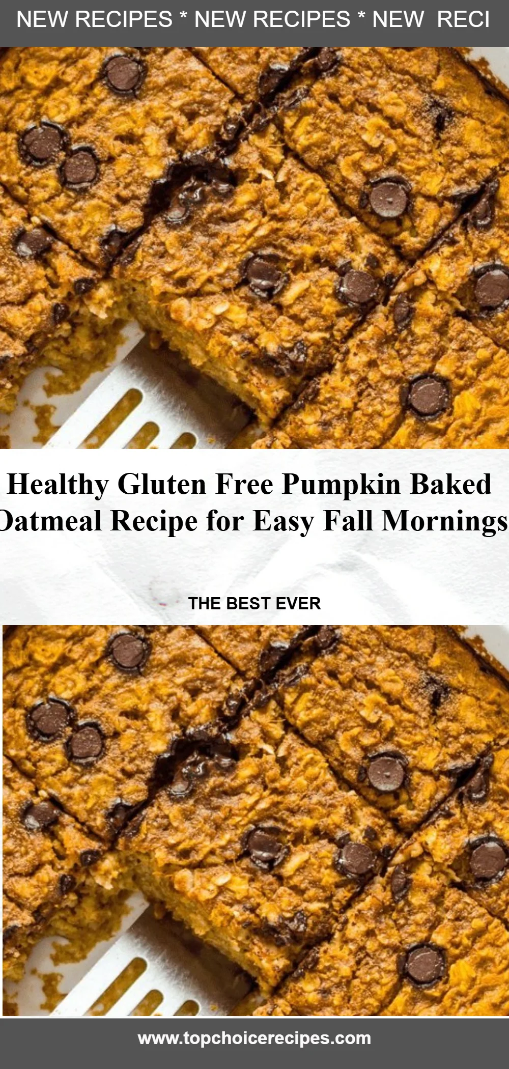 Pumpkin Baked Oatmeal