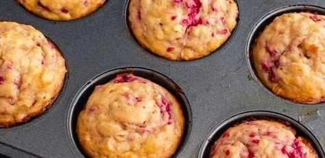 Strawberry Cottage Cheese Muffins