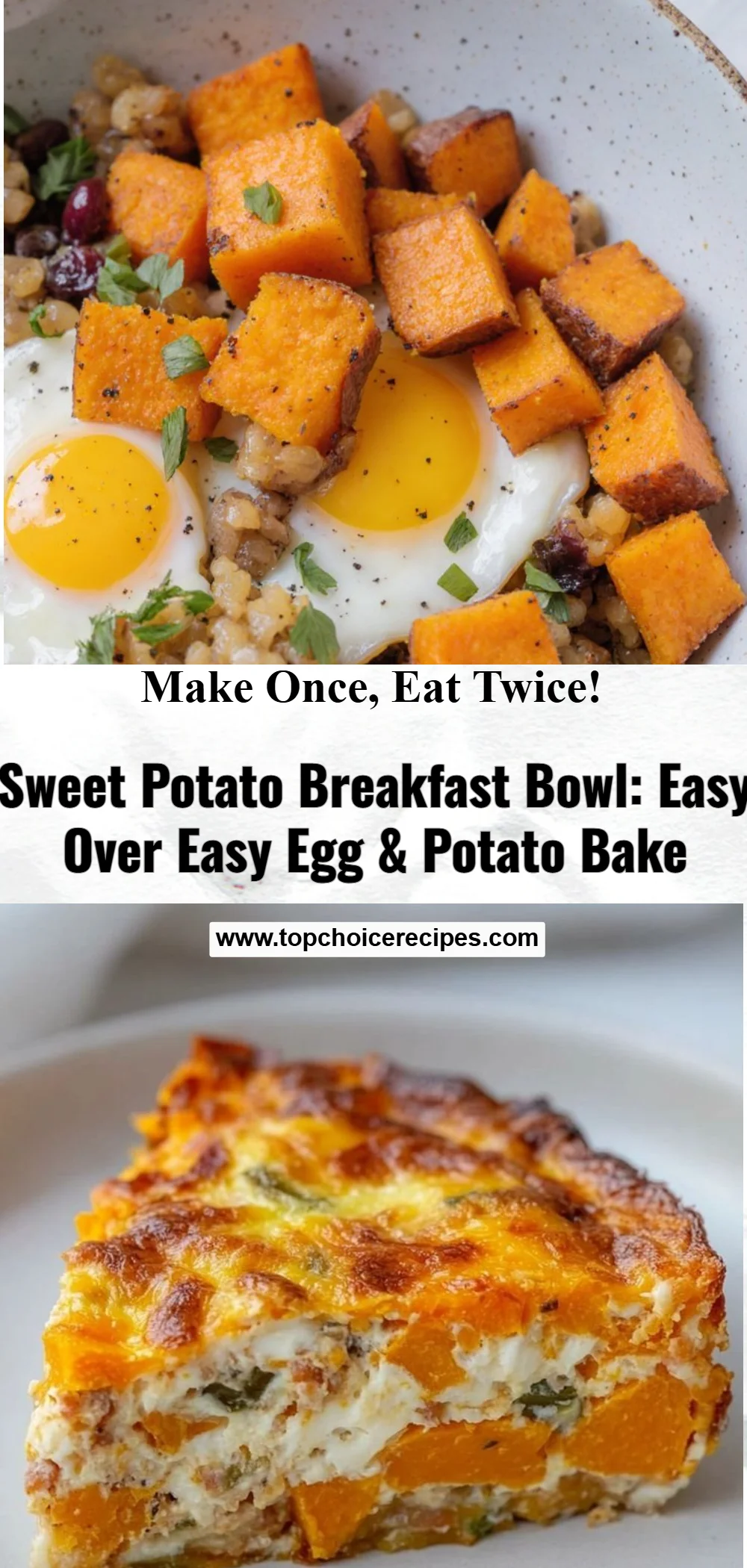Sweet Potato Breakfast Bowl