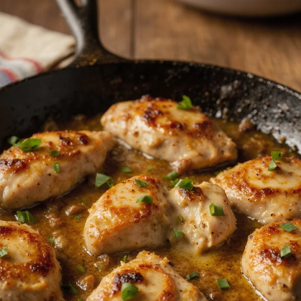 Texas Roadhouse Butter Chicken Skillet