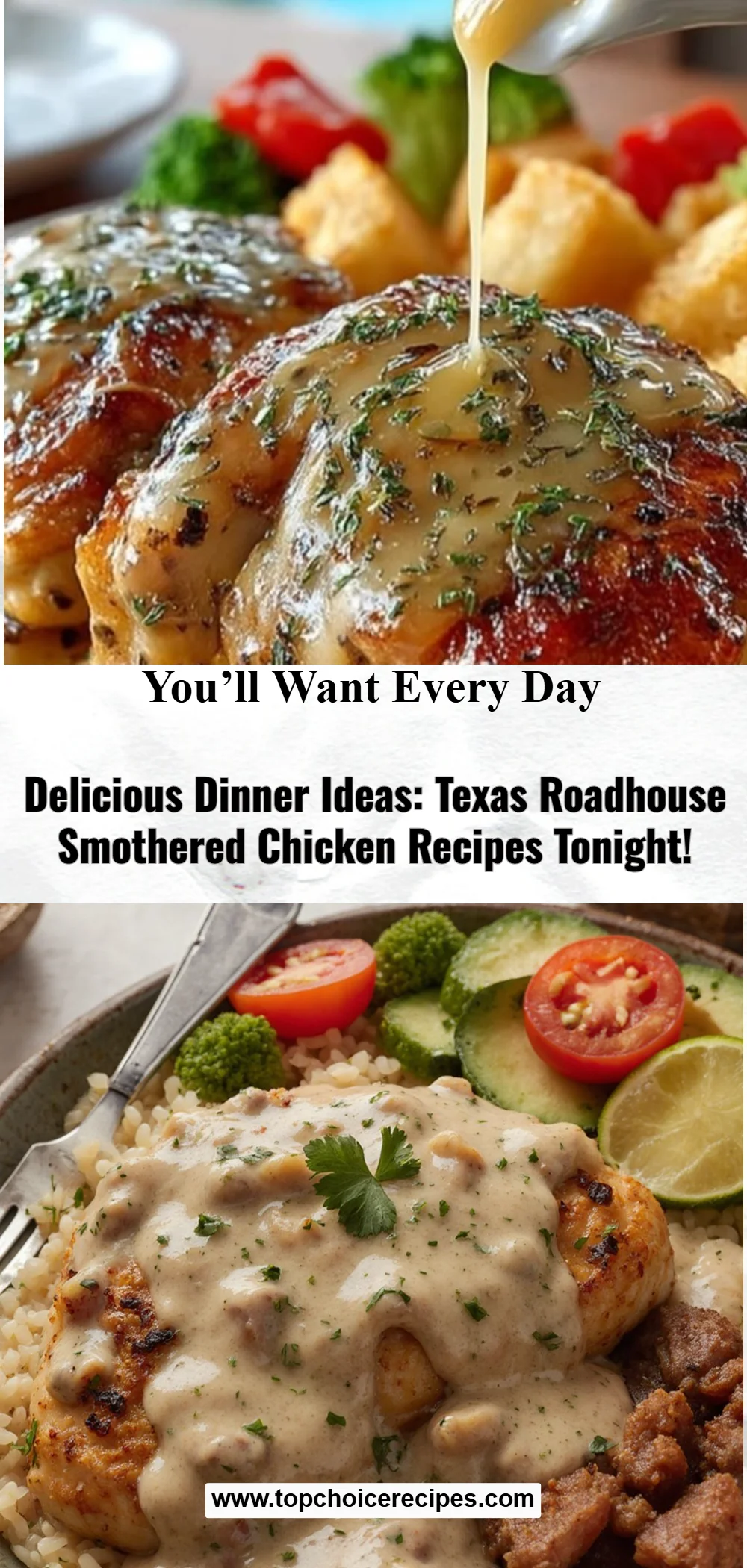 Texas Roadhouse Smothered Chicken 5 Texas Roadhouse Smothered Chicken