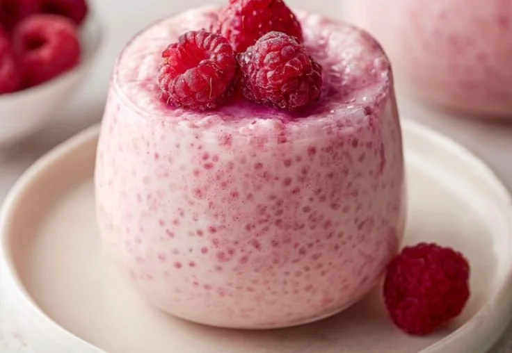 Vanilla Raspberry Chia Pudding 8 Vanilla Raspberry Chia Pudding