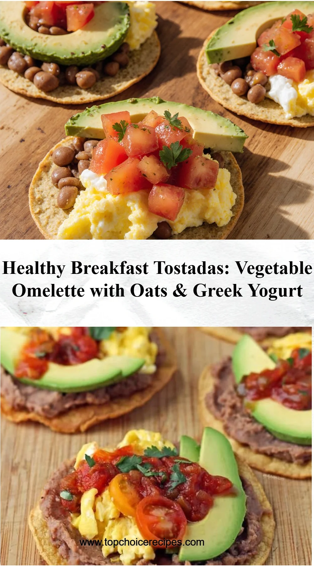 Vegetable Omelette with Oats and Greek Yogurt 6 Vegetable Omelette with Oats and Greek Yogurt